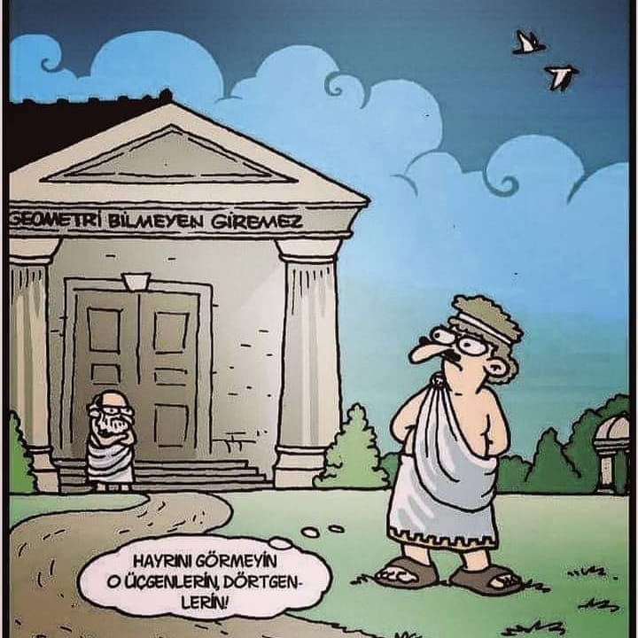 Geometri Bilmeyen Giremez