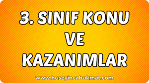 3. Sınıf