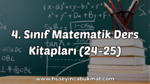 4. Sınıf Ders Kitapları