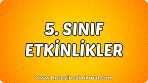 5. Sınıf