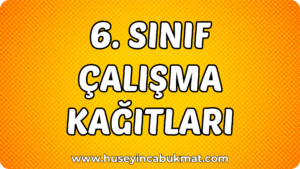 6. Sınıf