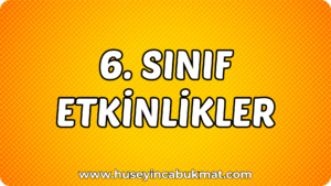 6. Sınıf