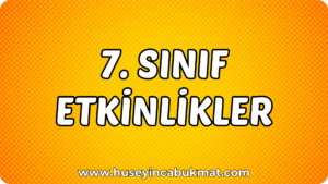 7. Sınıf