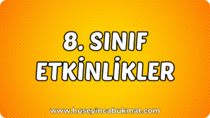 8. Sınıf