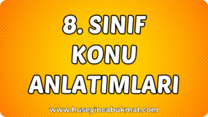 8. Sınıf
