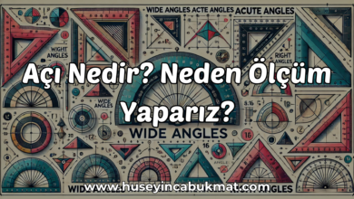 Açı Nedir? Neden Ölçüm Yaparız?