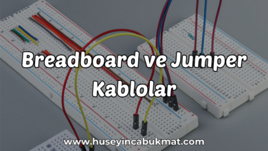 Breadboard ve Jumper Kablolar