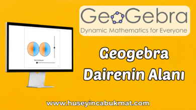 Geogebra Dairenin Alanı