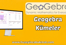Geogebra Kümeler