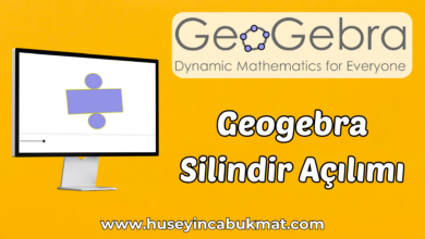 Geogebra Silindir Açılımı