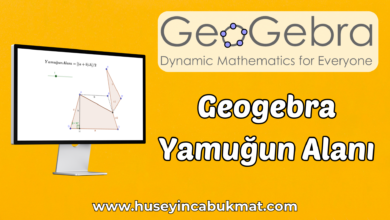 Geogebra Yamuğun Alanı