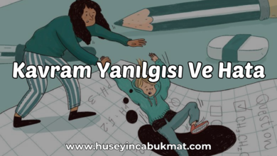 Kavram Yanılgısı Ve Hata