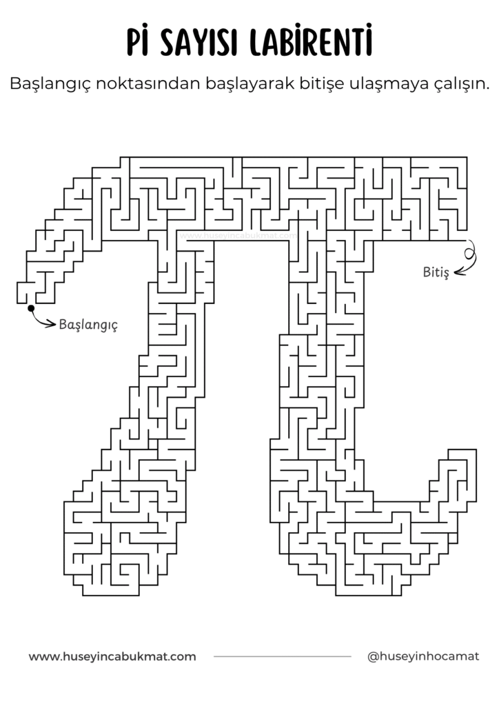 Pi Sayısı Labirenti