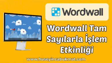 Wordwall Tam Sayılarla İşlem Etkinliği