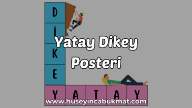 Yatay Dikey Posteri